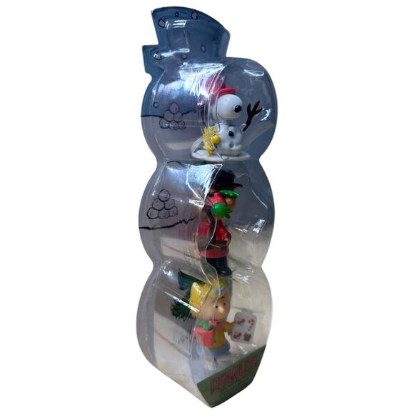 PEANUTS 3 Holiday Figures SNOOPY CHARLIE BROWN & SALLY Christmas Figurines NIB - Picture 9 of 9